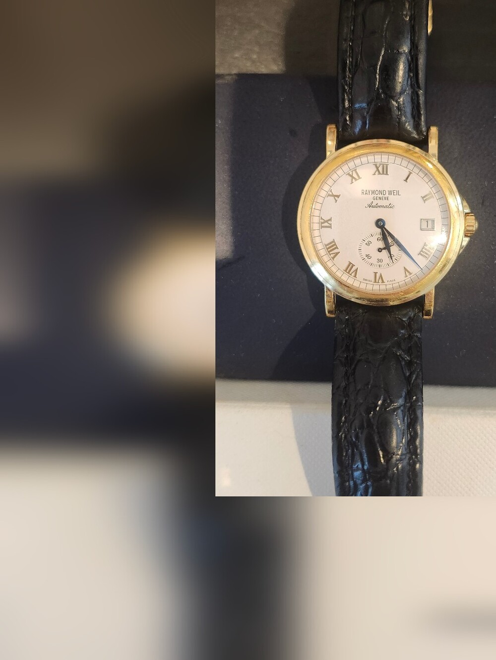 Raymond Weil Tradition Rare Vintage 18k Gold Plated Automatic 2835 - Picture 3 of 7
